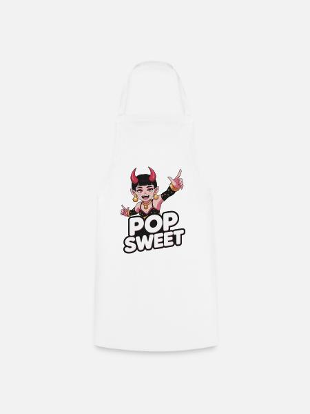 Pop Sweet Devilette - Kochschürze - Weiß