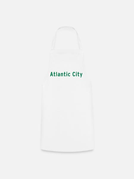 Atlantic City - Kochschürze - Weiß