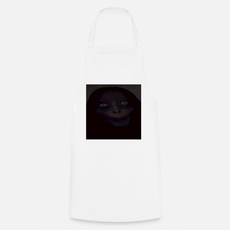 Regard nocturne à capuche - Tablier de cuisine - blanc