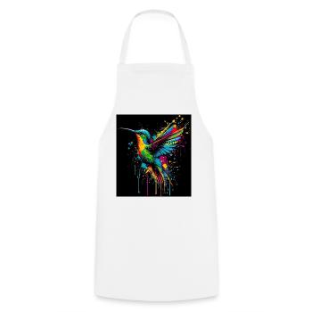 colibri - Tablier de cuisine - blanc - Devant - AI Model Male 185 dark (185cm)