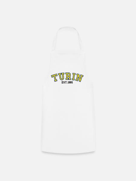 Turin Est.1995 - Kochschürze - Weiß