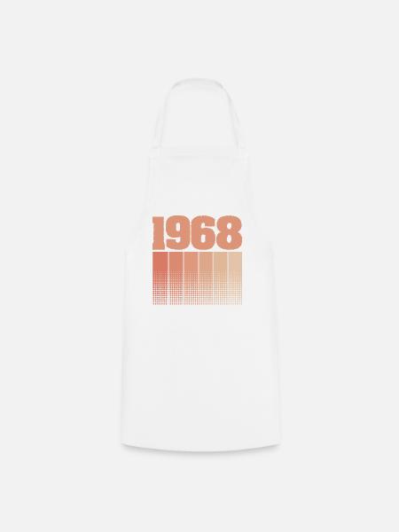 1968 - Kochschürze - Weiß