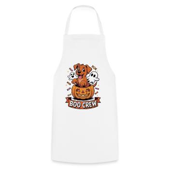Boo Crew Halloween Foxred Labrador - Tablier de cuisine - blanc - Devant - AI Model Male 185 dark (185cm)