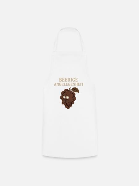 Klabusterbeeren Beerige Gelegenheit - Kochschürze - Weiß