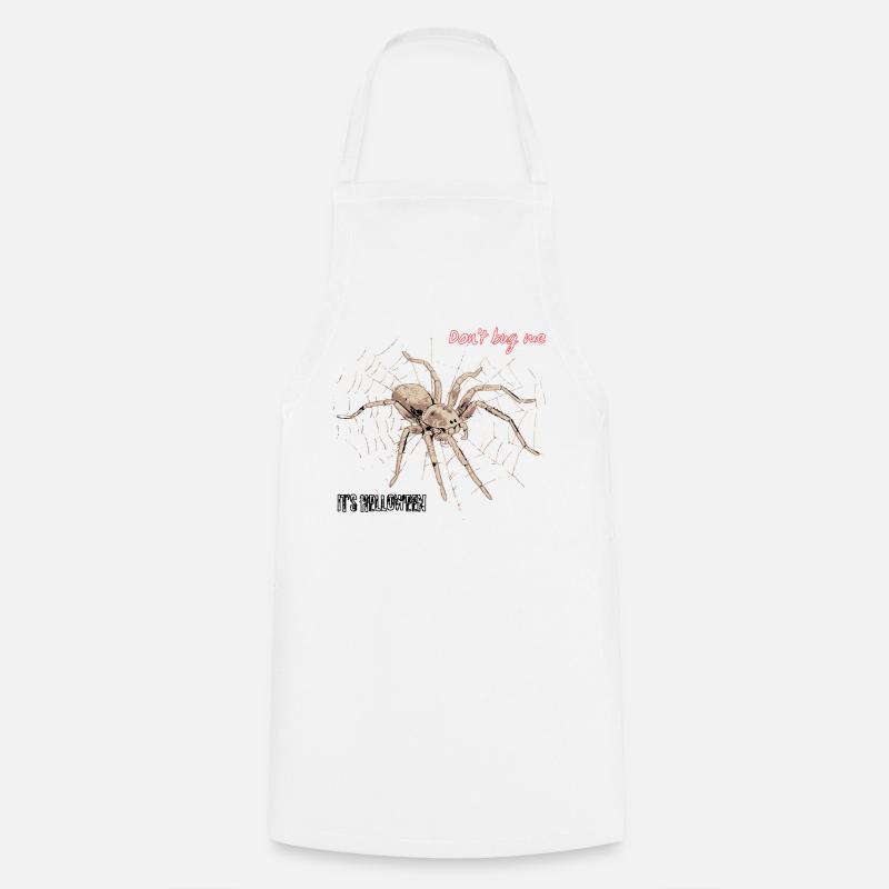 Don't bug me – it's Helloween - Cooking Apron - white