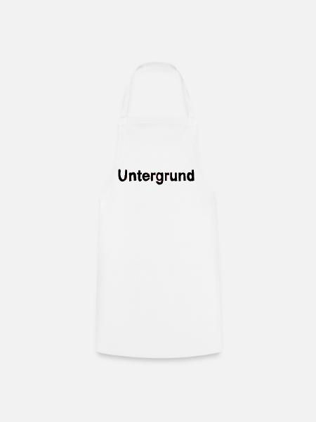Undergrung hiphop - Kochschürze - Weiß