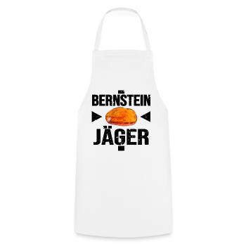 Amber Hunters - Successful for Collectors - Cooking Apron - white - Front - AI Model Male 185 dark (185cm)