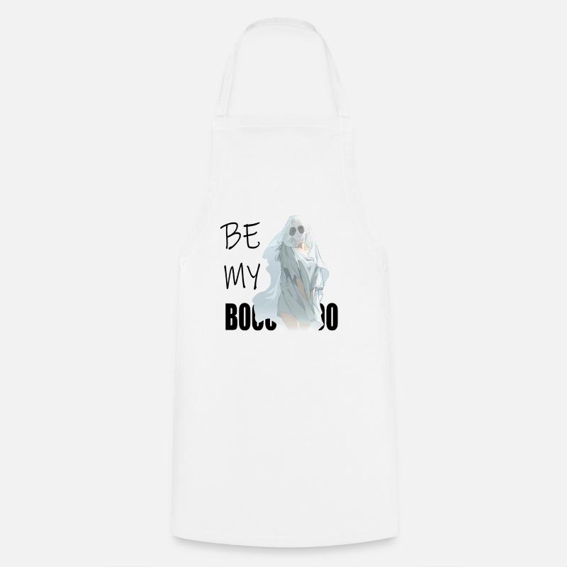 Be My Boo – Geist im ätherischen Schleier - Kochschürze - Weiß