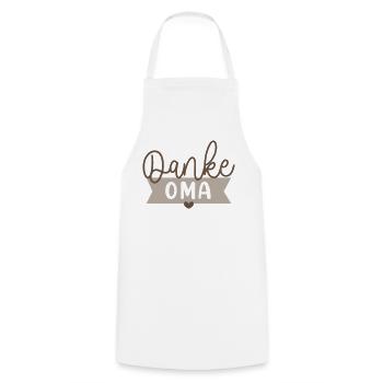 Merci Cadeau de grand-mère pour la meilleure grand-mère - Tablier de cuisine - blanc - Devant - AI Model Male 185 dark (185cm)