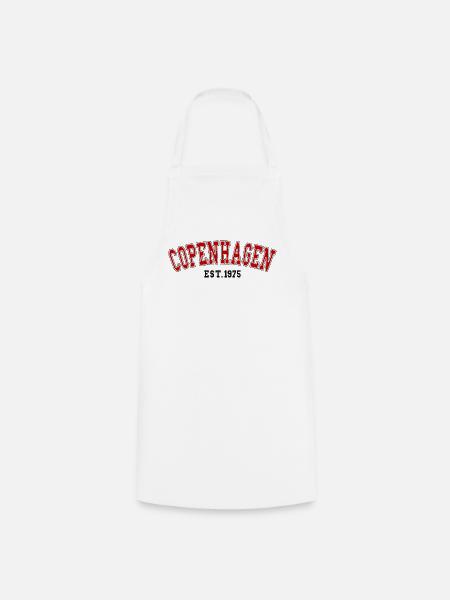 Kopenhagen Est. 1975 - Kochschürze - Weiß