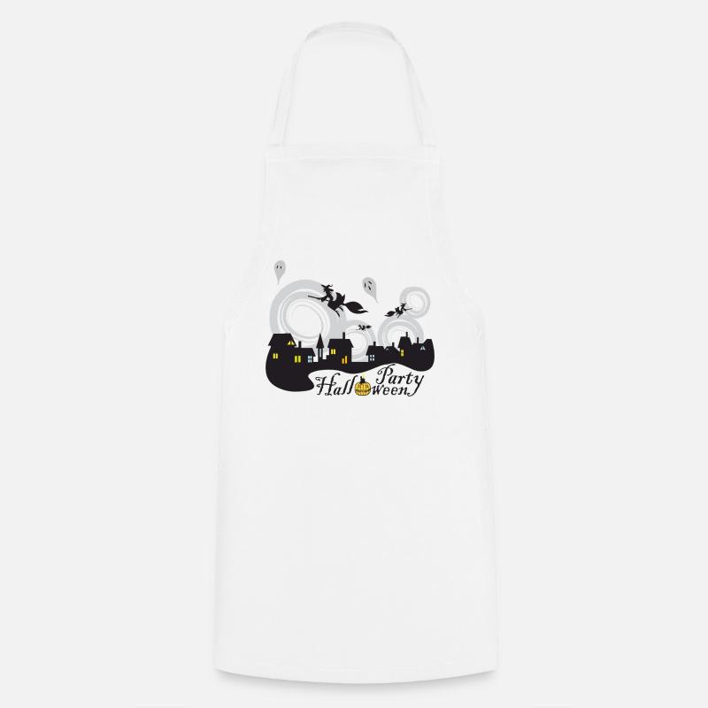 Fête d’Halloween - Tablier de cuisine - blanc