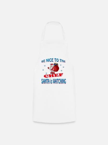 SANTA CHEF - Kochschürze - Weiß