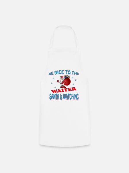 SANTA WAITER - Kochschürze - Weiß