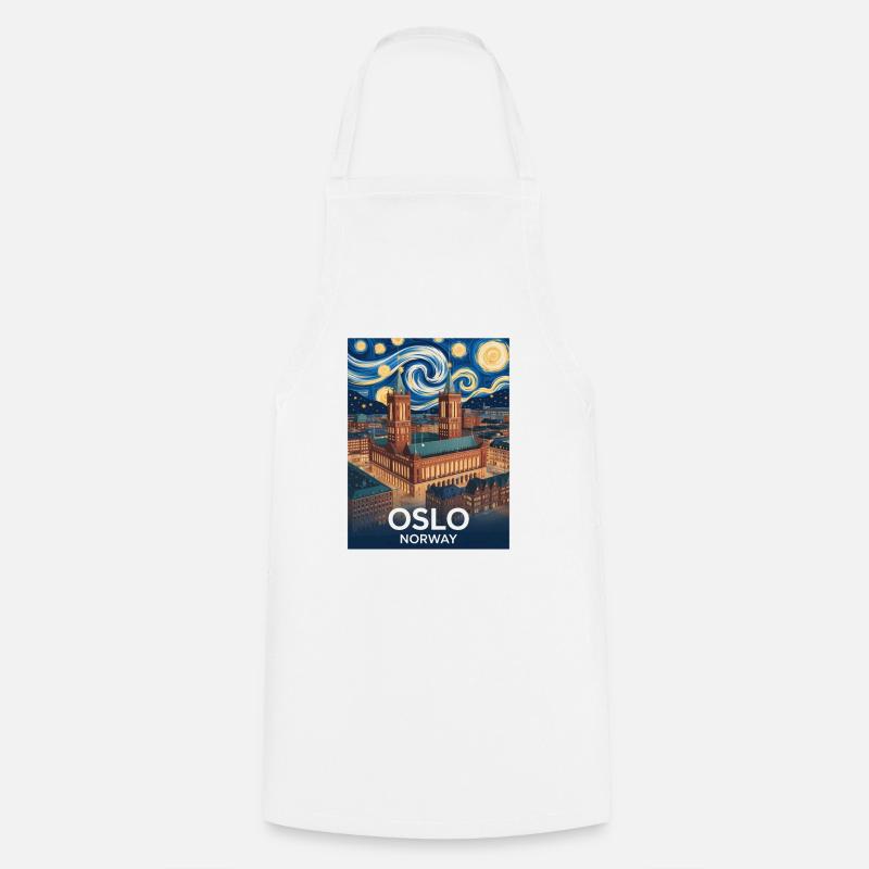 Oslo - Kochschürze - Weiß
