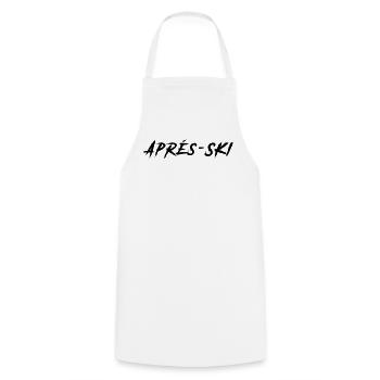 Après-ski - Cooking Apron - white - Front - AI Model Male 185 dark (185cm)