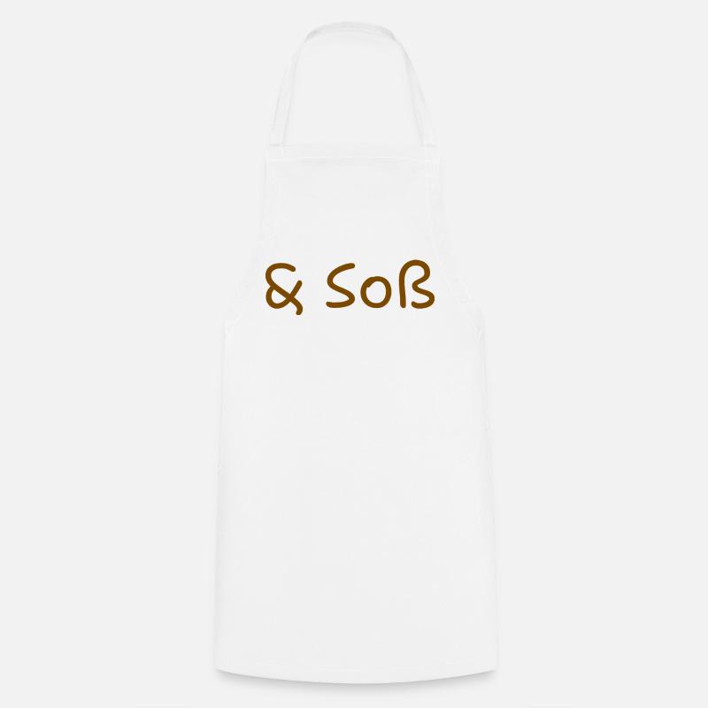 Sauce(s) - Tablier de cuisine - blanc