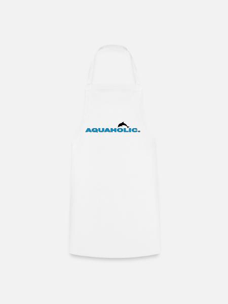 AQUAHOLIC - Kochschürze - Weiß