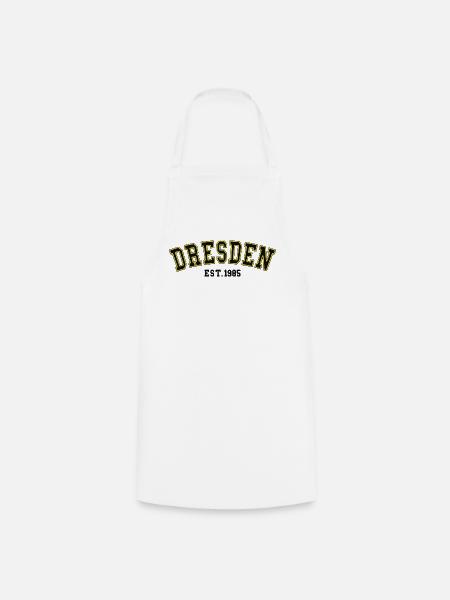 Dresden Est. 1985 - Kochschürze - Weiß