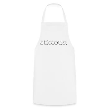 Sticious - Tablier de cuisine - blanc - Devant - AI Model Male 185 dark (185cm)