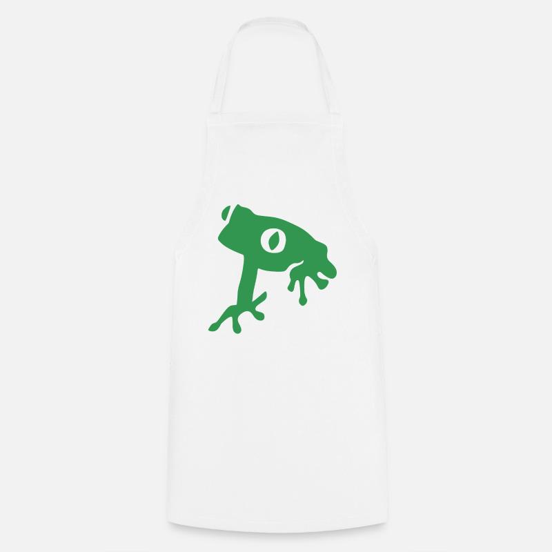 Don't be a frog - Cooking Apron - white