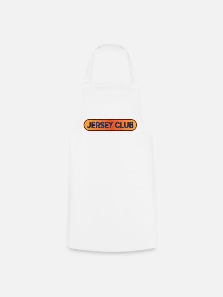 Jersey Club Breakbeat - Kochschürze - Weiß