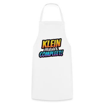 Small but Complete Retro Gradient - Cooking Apron - white - Front - AI Model Male 185 dark (185cm)