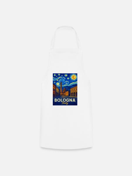 Bologna Italien - Kochschürze - Weiß