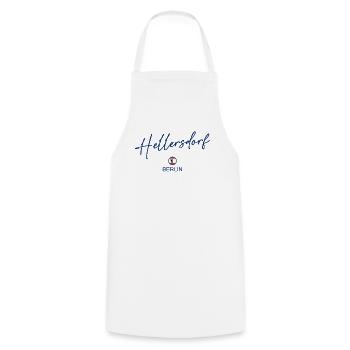 Hellersdorf - Berlin Flag - Berlin Bear - Cooking Apron - white - Front - AI Model Male 185 dark (185cm)
