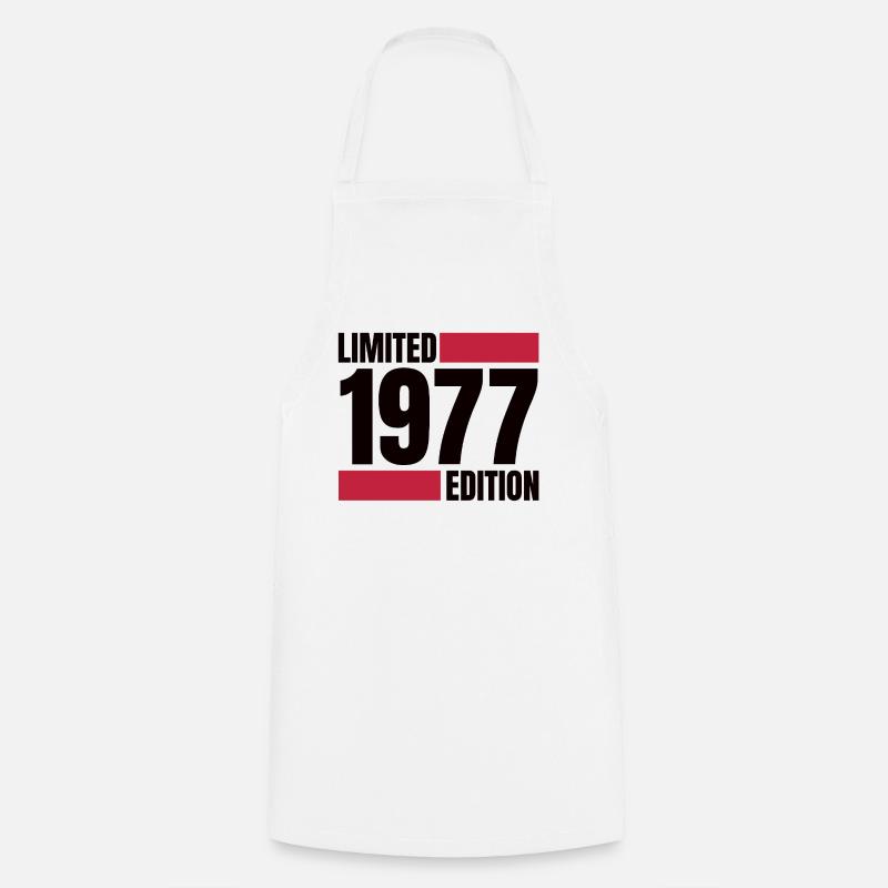 Limited Edition 1977 – Original since '77 - Cooking Apron - white