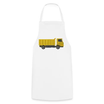 Truck - Cooking Apron - white - Front - AI Model Male 185 dark (185cm)