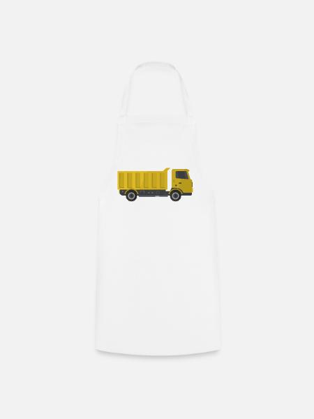Lkw - Kochschürze - Weiß