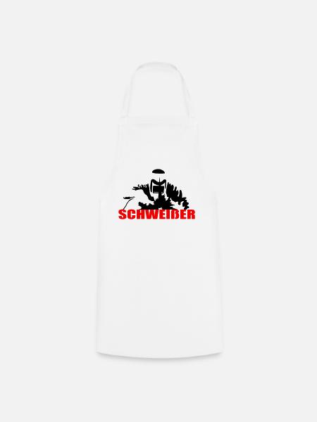 Schweißer - Kochschürze - Weiß