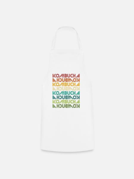 Kombucha - Kochschürze - Weiß