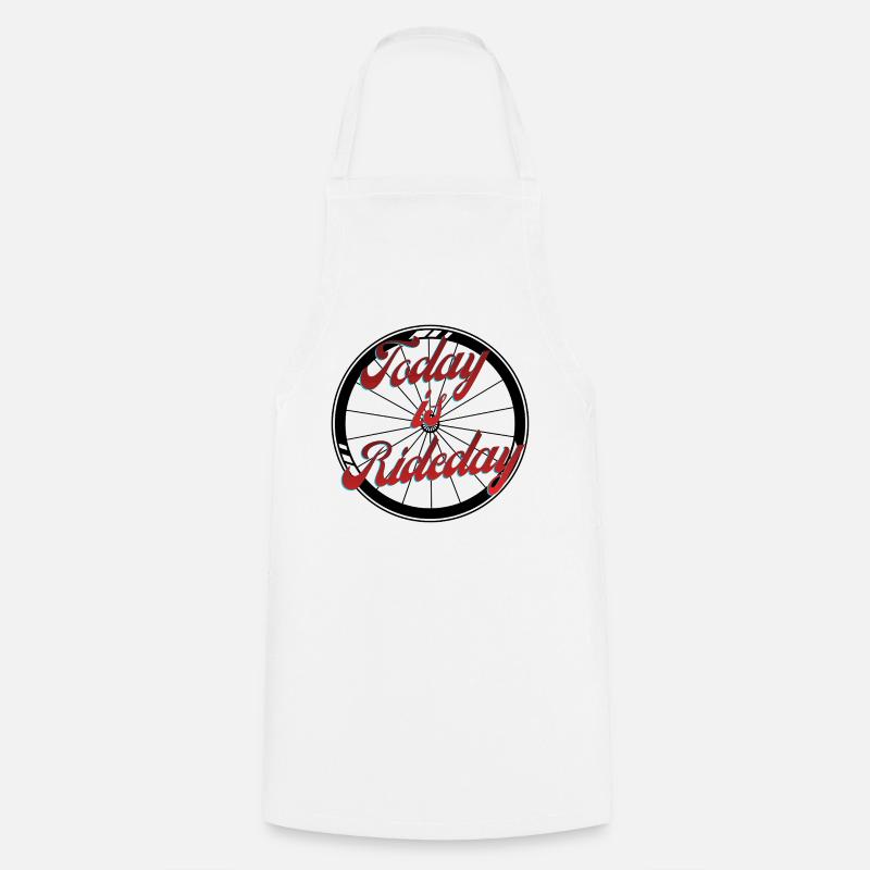 Today is Rideday - Cooking Apron - white