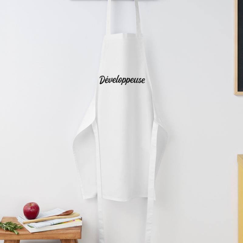 Développeuse Web Code Logiciel Application Tech Tablier de cuisine