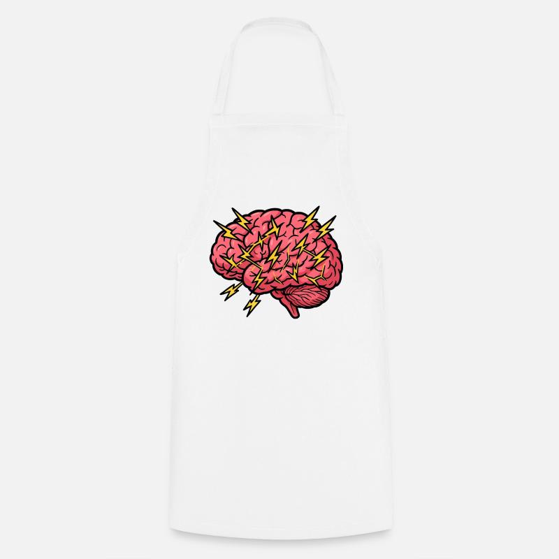 Blitzbrain Pop Art - Cooking Apron - white