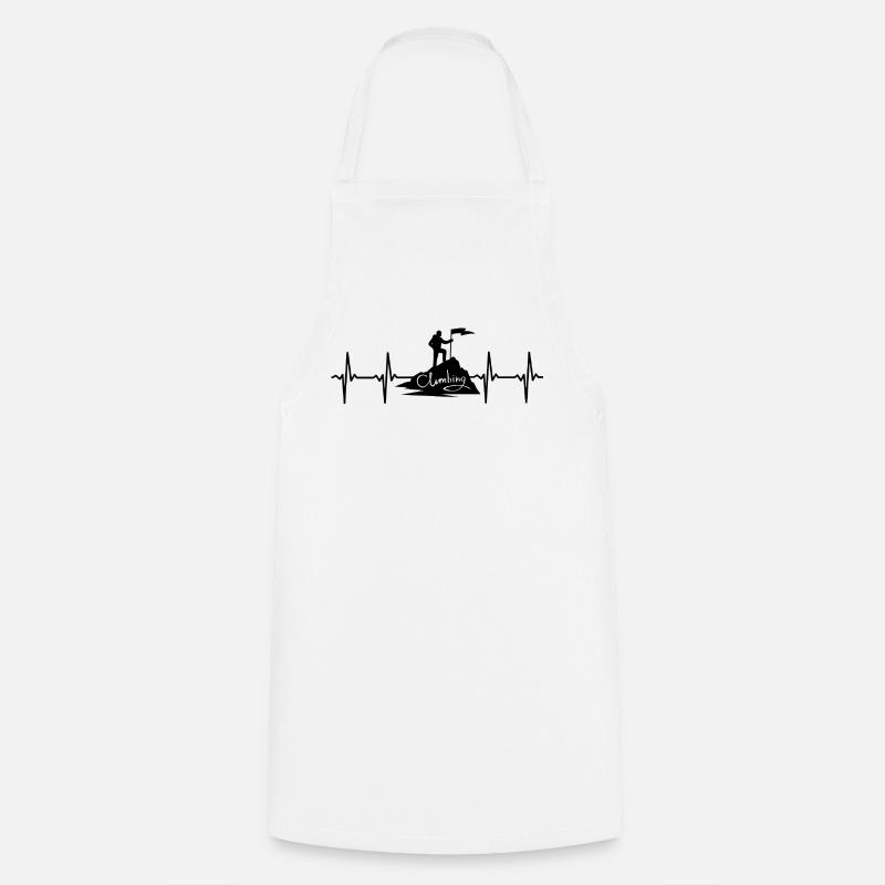 Climbing - Cooking Apron - white