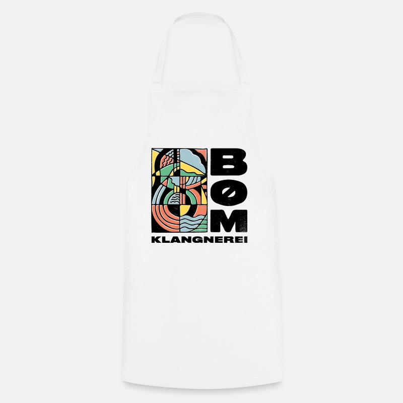 BØM-Klangnerei - Cooking Apron - white