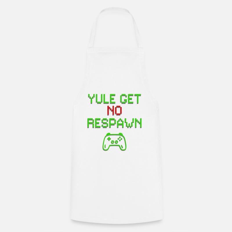 Yule n’a pas de réapparition - Tablier de cuisine - blanc