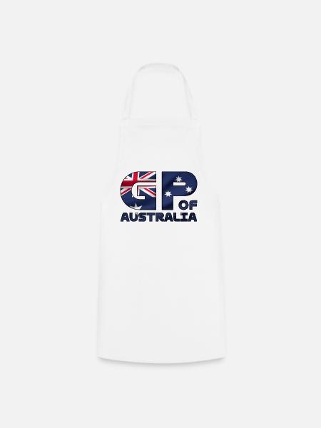 australia_gp - Kochschürze - Weiß
