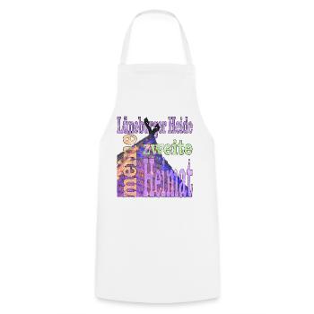 Lüneburg Heath - Cooking Apron - white - Front - AI Model Male 185 dark (185cm)