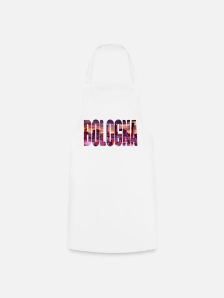 Bologna-Sonnenuntergang - Kochschürze - Weiß