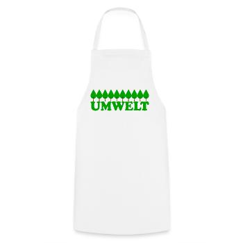 Environnement - Tablier de cuisine - blanc - Devant - AI Model Male 185 dark (185cm)