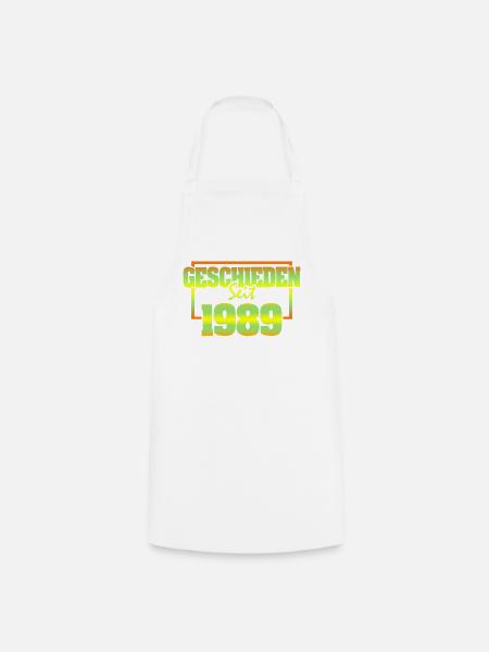 1989 - Kochschürze - Weiß