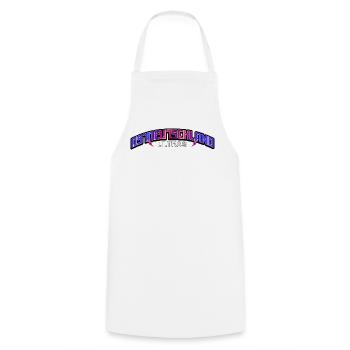 East Germany Ultras Ossis East East Germans - Cooking Apron - white - Front - AI Model Male 185 dark (185cm)