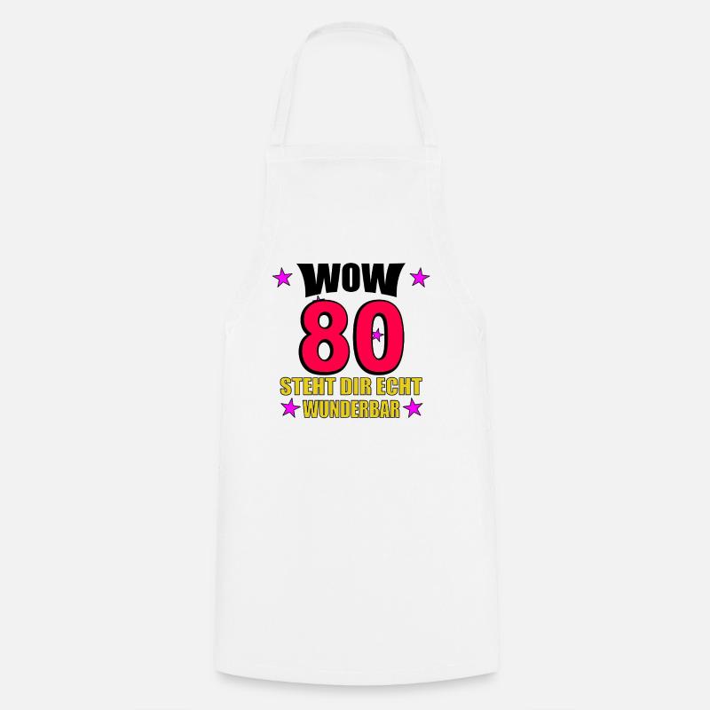 Ça te va vraiment très bien - Tablier de cuisine - blanc
