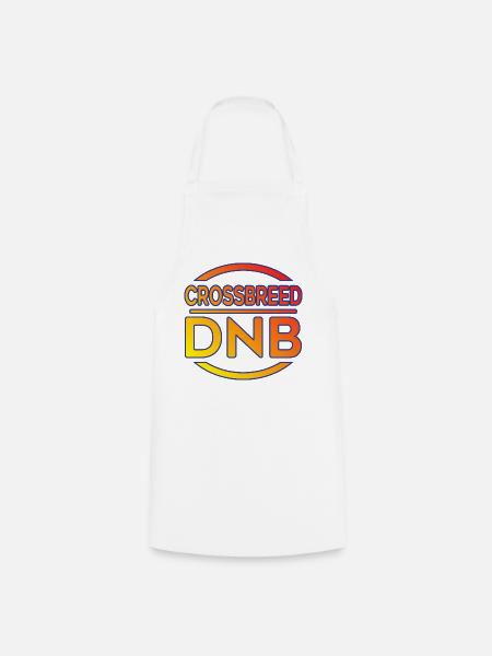 Kreuzung DNB Drum N Bass Shirt Breakbeat Jungle - Kochschürze - Weiß