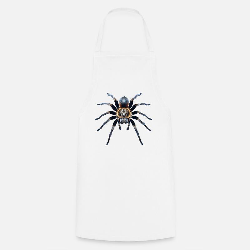 Tarantula - Cooking Apron - white