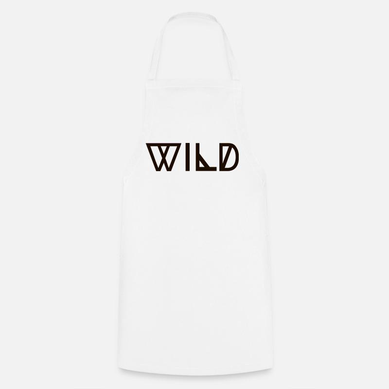Wild - Cooking Apron - white