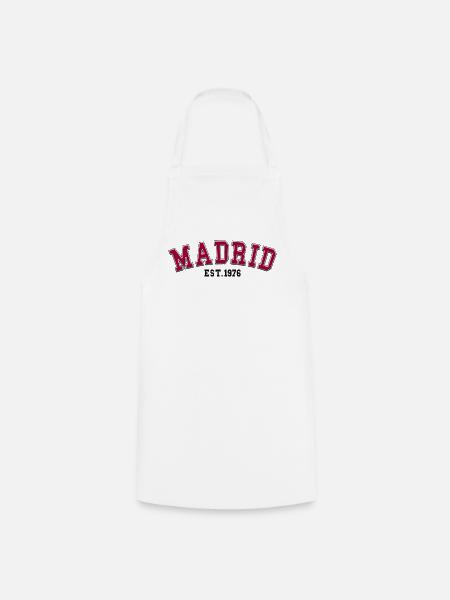 Madrid gegründet 1976 - Kochschürze - Weiß